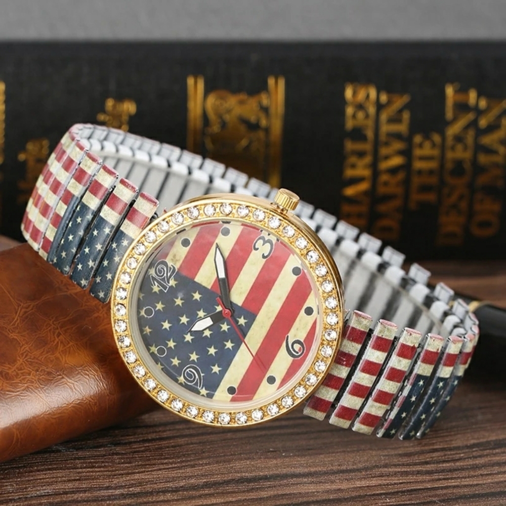 American flag watch